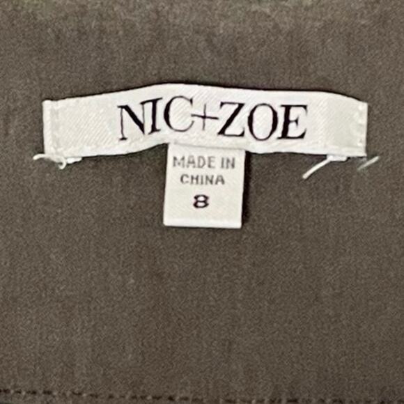 NIC+ZOE Women's Straight Leg Pants - Brown - Picture 3 of 10